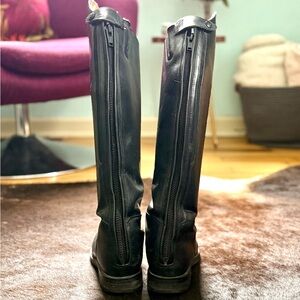 Ariat Black Knee High Leather Riding Boots
